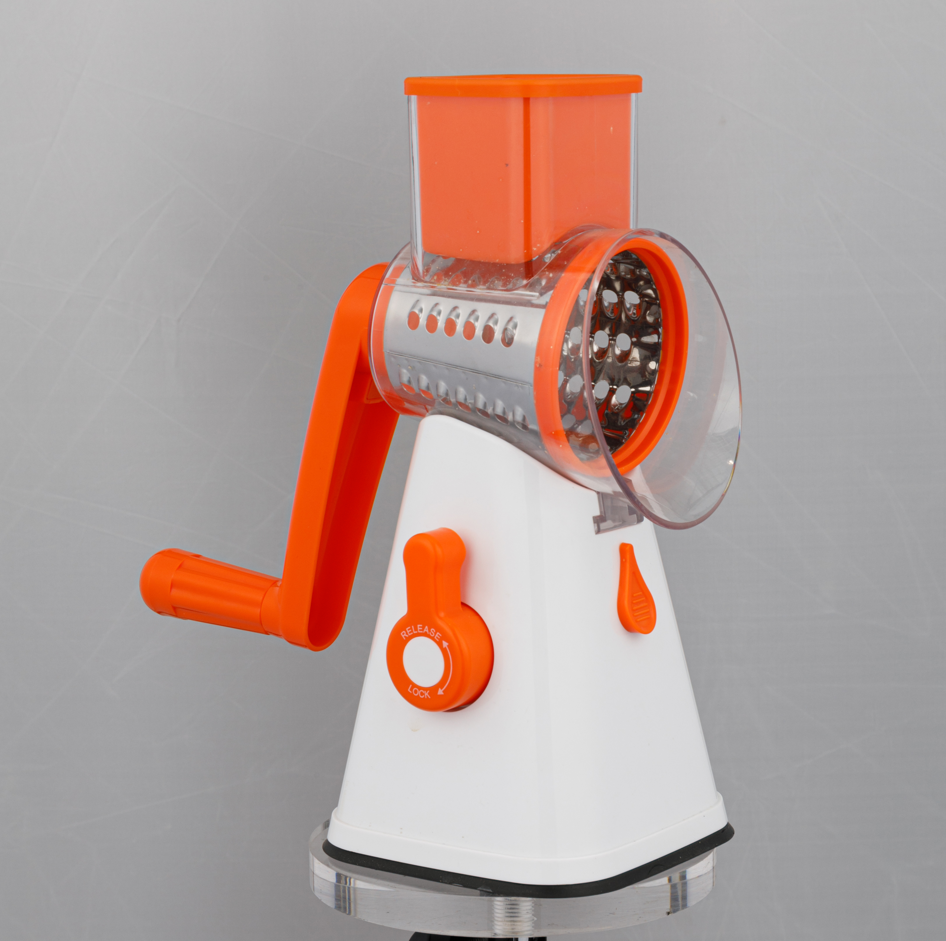 Parutan drum mekanis alat pengiris sayuran 3 in 1